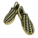 【中古】ピルグリム PILGRIM Pennant checker Slip-On ペナント柄 メンズ JPN:24