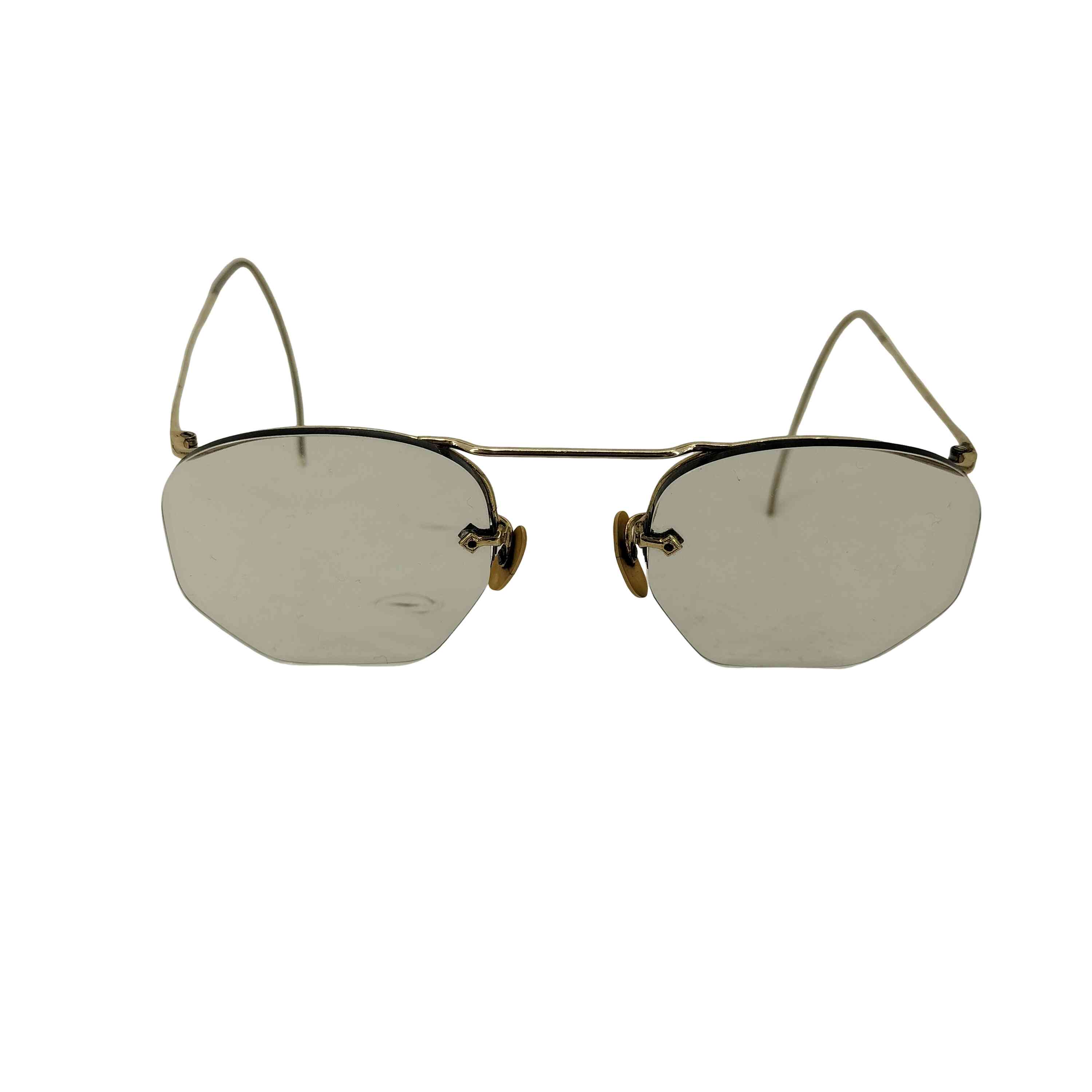 【中古】ユーズドフルギ USED古着 {{American Optical}} 30-40S ケーブルテンプル サングラス メンズ ..