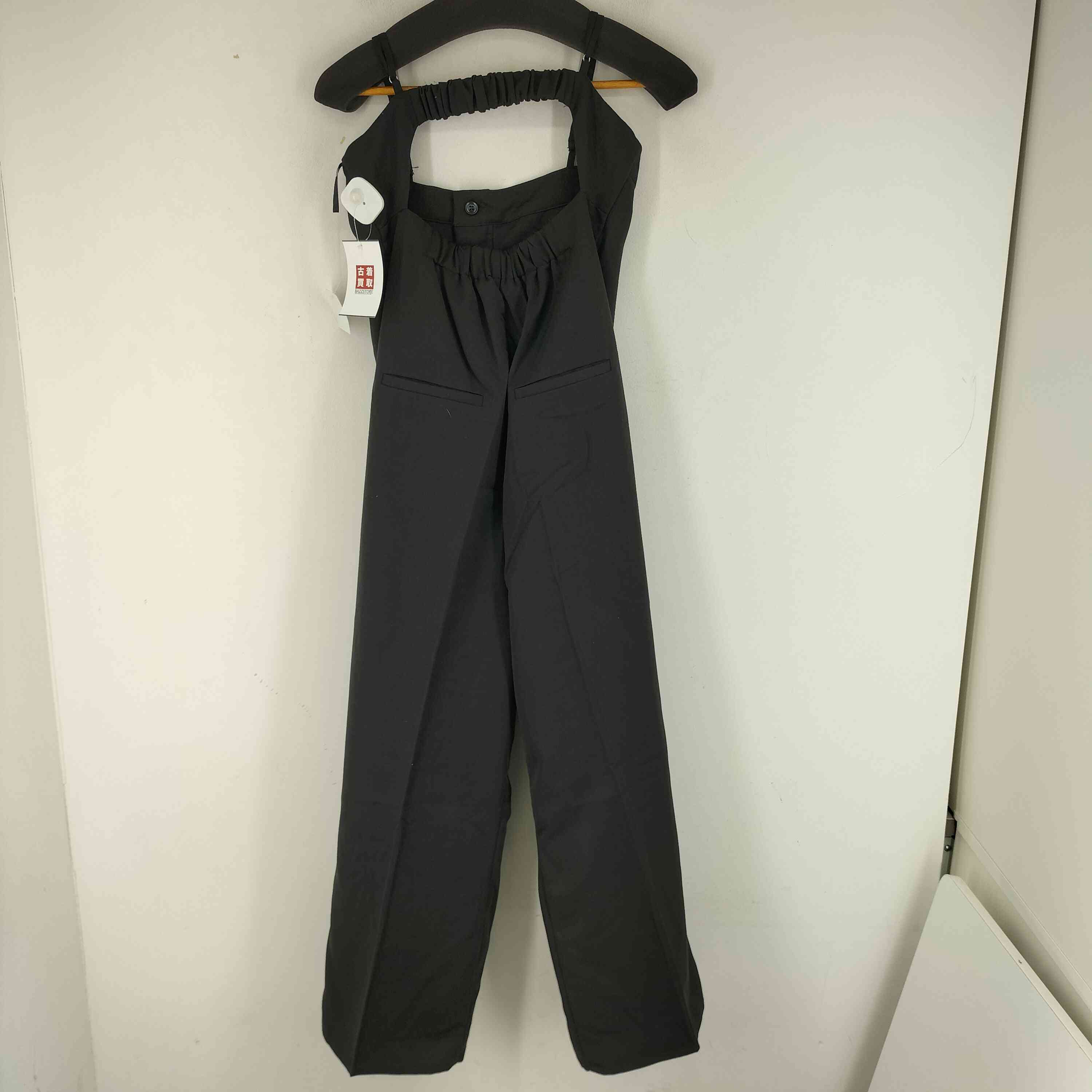 BAZZSTORE ブランド古着バズストアの【中古】ユーズドフルギ USED古着 Maison celon baretop wide salopette レディース FREE｜アングル2