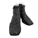 【中古】パドローネ PADRONE 別注 SQUARE SIDE GORE BOOTS メンズ 表記無