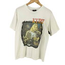 【中古】ユーズドフルギ USED古着 USA製 giantボディ MTV Unplugged 追悼 Tシャツ メンズ import:M
