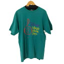 【中古】ユーズドフルギ USED古着 90S USA製 プリント S/S Tシャツ メンズ ONE SIZE