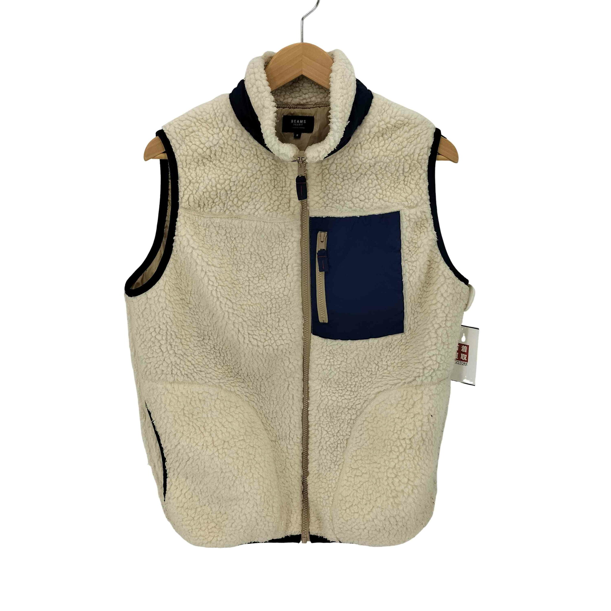 【中古】ビームスハート BEAMS HEART ボアベスト メンズ JPN:M