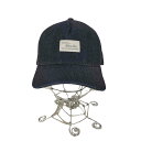 【中古】ニューエラ NEW ERA ロゴ刺繍 デニム 6パネルキャプ メンズ 表記無