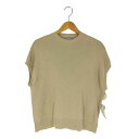 【中古】マッキントッシュフィロソフィー MACKINTOSH PHILOSOPHY GREY LABEL コットンスムースニットベスト レディース 2(M)