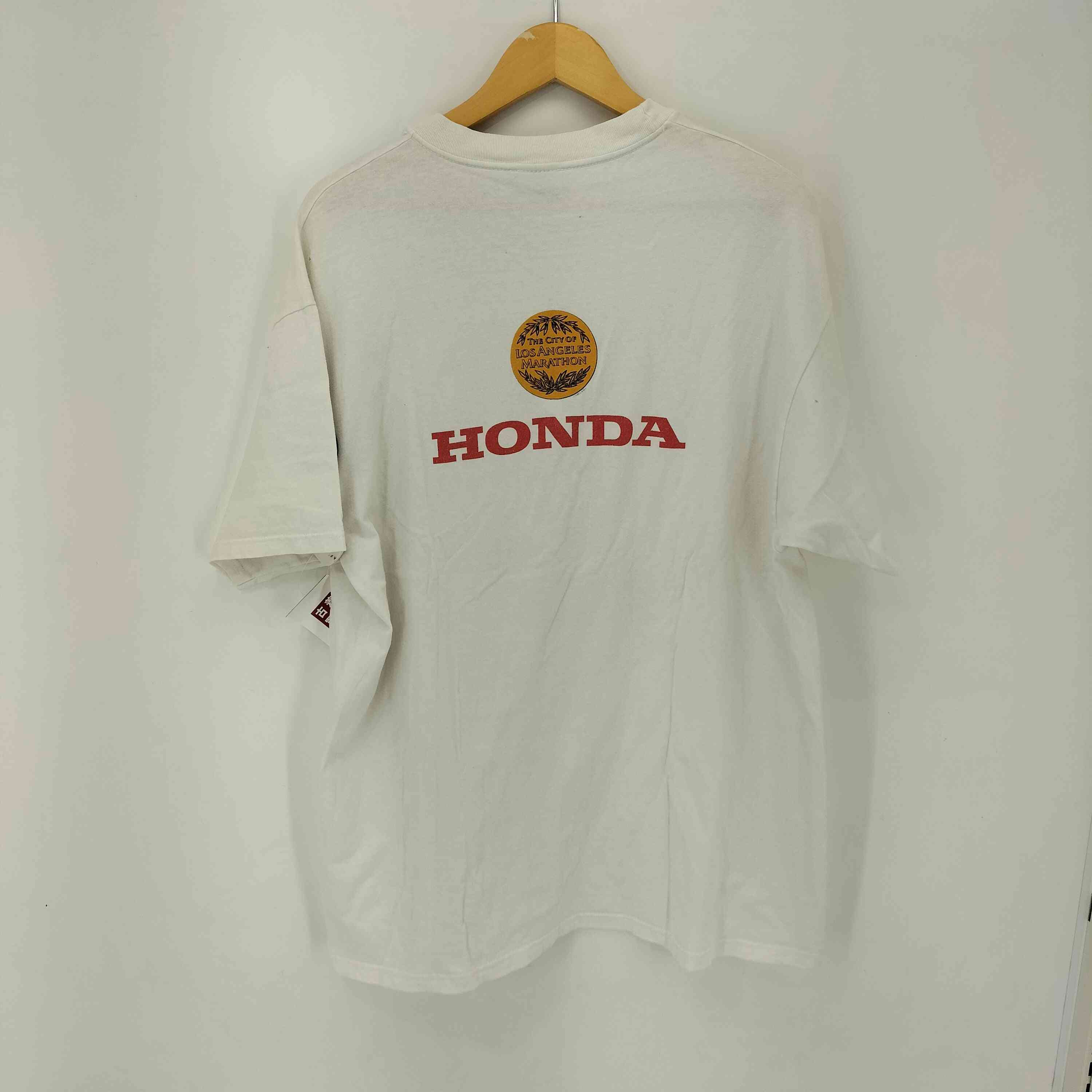 【中古】ヘインズ Hanes 90S 1998 HONDA LA マラソン Tシャツ メンズ import：XL