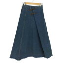【中古】オゾンロックス OZONE ROCKS デニムラップスカート レディース 表記無