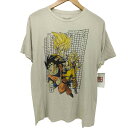 【中古】ユーズドフルギ USED古着 00S コピーライト2002 アニメキャラクター プリント S/S Tシャツ メンズ import:XL