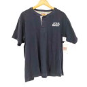 【中古】ユーズドフルギ USED古着 映画モチーフヘンリーネックTシャツ メンズ EXTRA LARGE