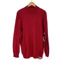 【中古】ヴェイパライズ VAPORIZE Damage Loose Hi-Neck Knit ダメージルーズハイネックニット メンズ JPN：XL