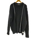 ジョンローレンスサリバン JOHN LAWRENCE SULLIVAN 22AW ZIPPED FISHERMAN KNIT SWEATER メンズ JPN：M