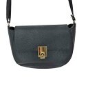 【中古】ローラディマッジオ LAURA DI MAGGIO MADE IN ITALY レザーショルダーバッグ レディース 表記無
