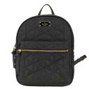 【中古】ケイトスペード Kate spade ナイロンキルティングリュック バッグパック レディース 表記無