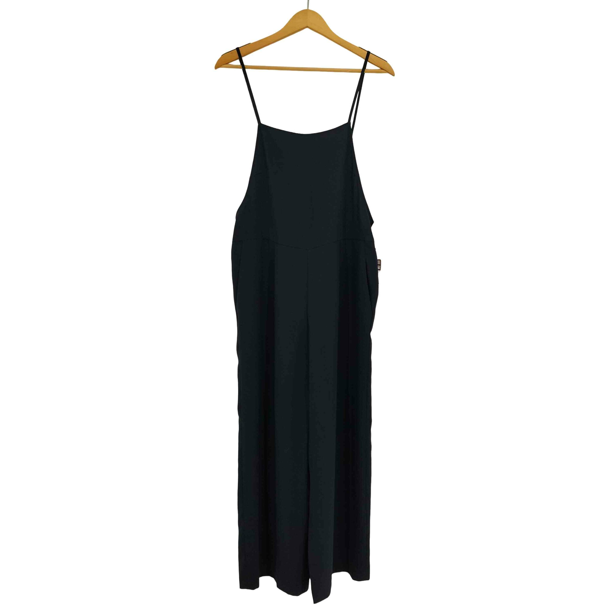 【中古】ユナイテッドアローズグリーンレーベルリラクシング UNITED ARROWS green label relaxing FFC Wクロス バック リボン サロペット レディース FREE