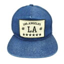 【中古】ユーズドフルギ USED古着 {{SPORTCAP}} LOS ANGELES デニムキャップ メンズ 表記無