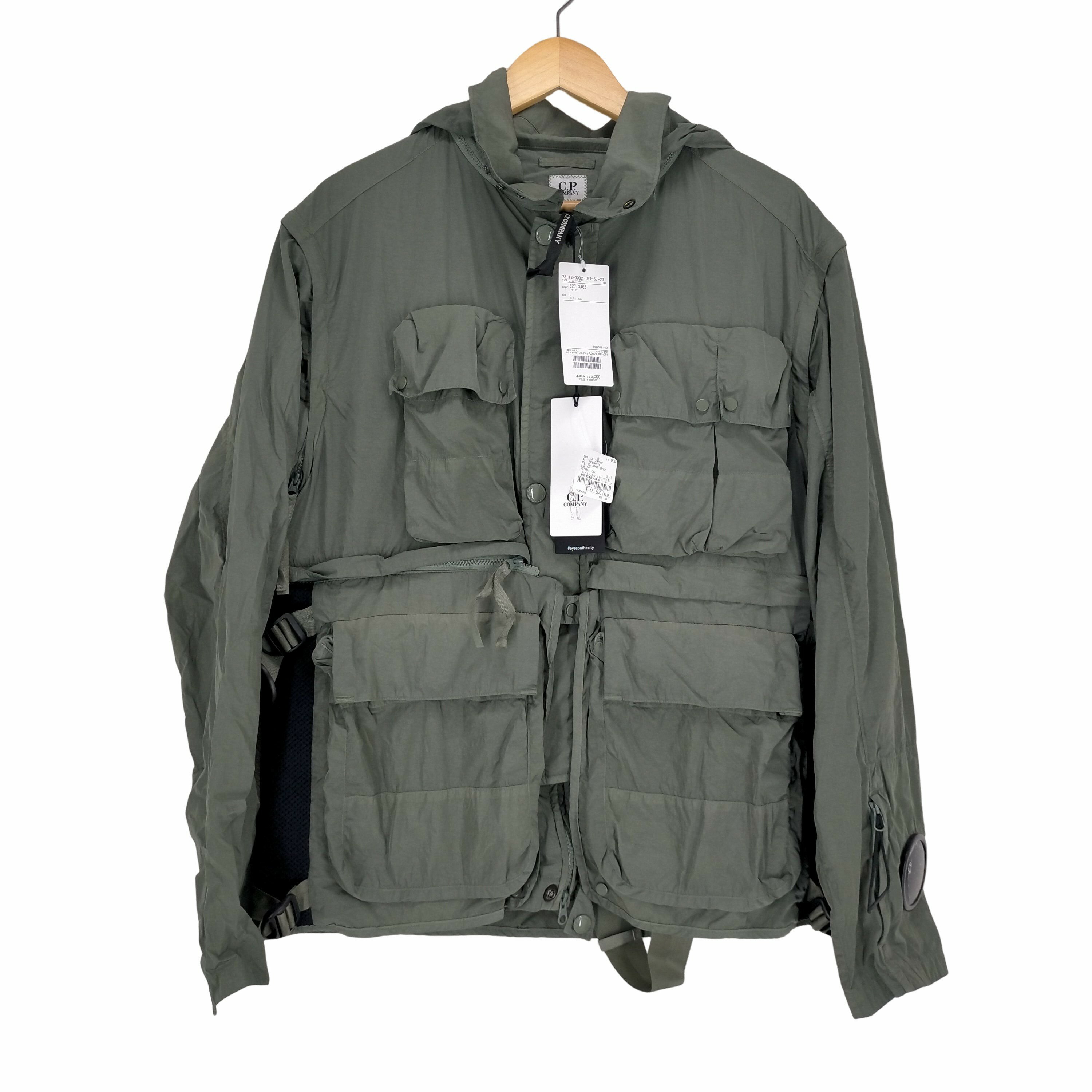 yÁzV[s[Jpj[ C.P.COMPANY 24SS C.P. Company / Chrome-R Goggle Utility Jacket Y JPNF50