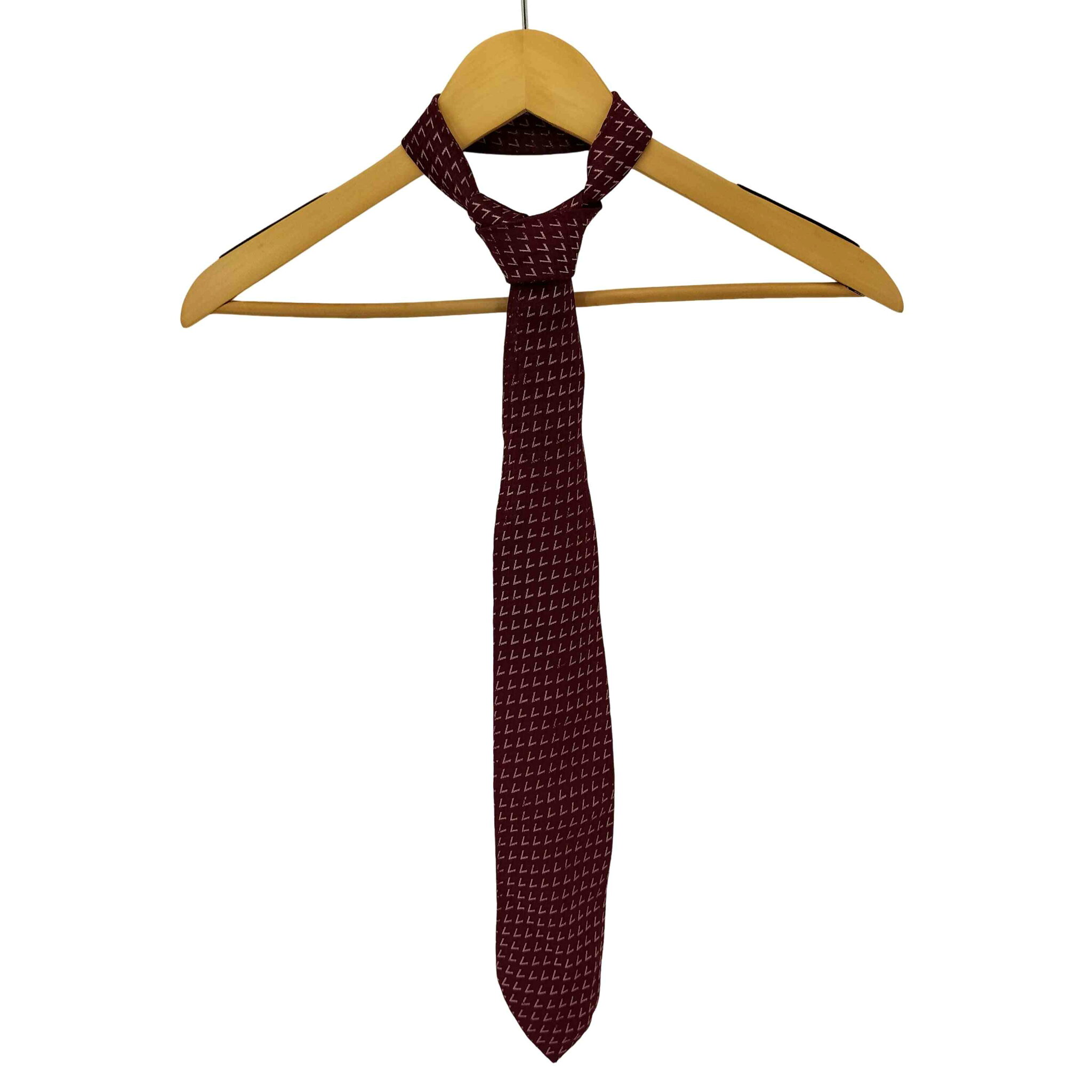 【中古】ラルフローレン RALPH LAUREN シルク 総柄 ネクタイ メンズ 表記無
