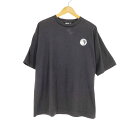 【中古】ユーズドフルギ USED古着 {{T&C SKATE DESIGNS}} 両面プリントクルーネックTシャツ メンズ JPN:M