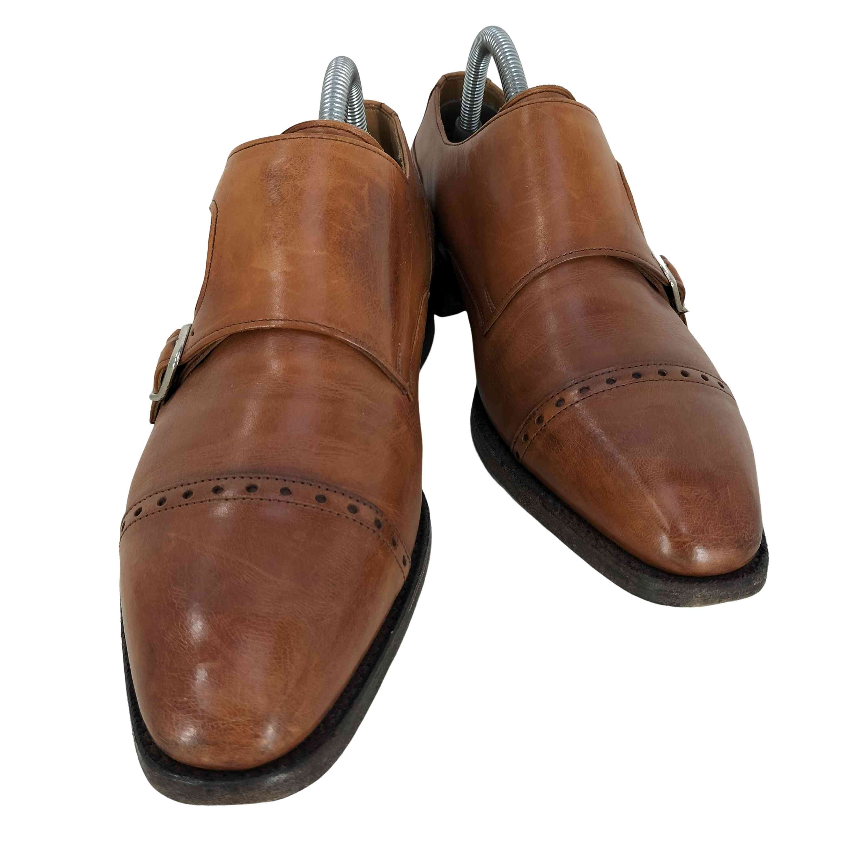 【中古】ユーズドフルギ USED古着 {{JOSEPH CHEANEY}} ダブルモンクストラップシューズ メンズ 6