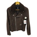 yÁzJohYbJ CABANE de ZUCCa BIG SPELLOUT FLEECE JACKET fB[X JPNFS