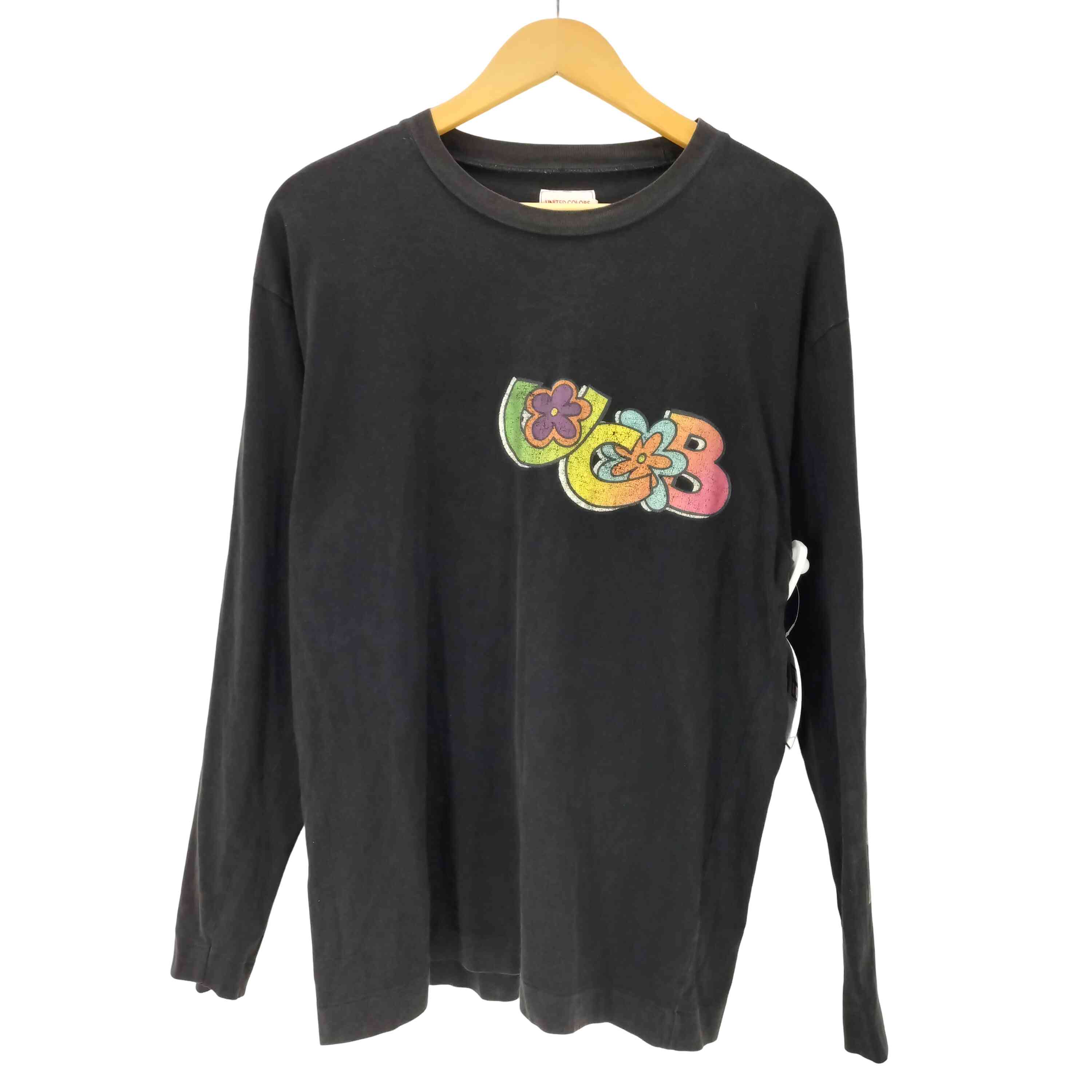 【中古】ユナイテッドカラーズオブベネトン UNITED COLORS OF BENETTON UCB UNITED COLORS フラワー プリント L/S T...