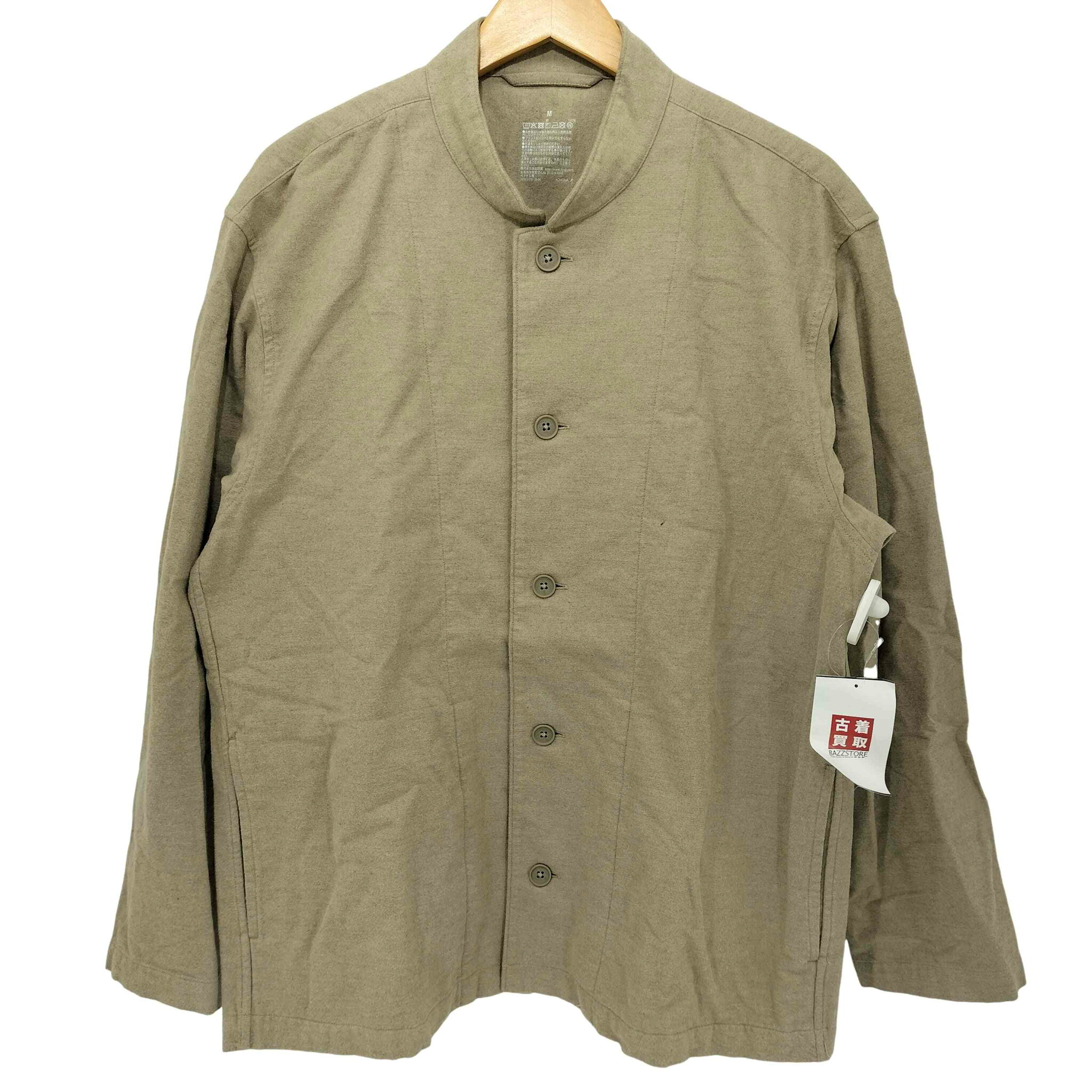 【中古】ムジルシリョウヒン 無印良品 2024AW 両面起毛フランネルシャツジャケット メンズ JPN:M