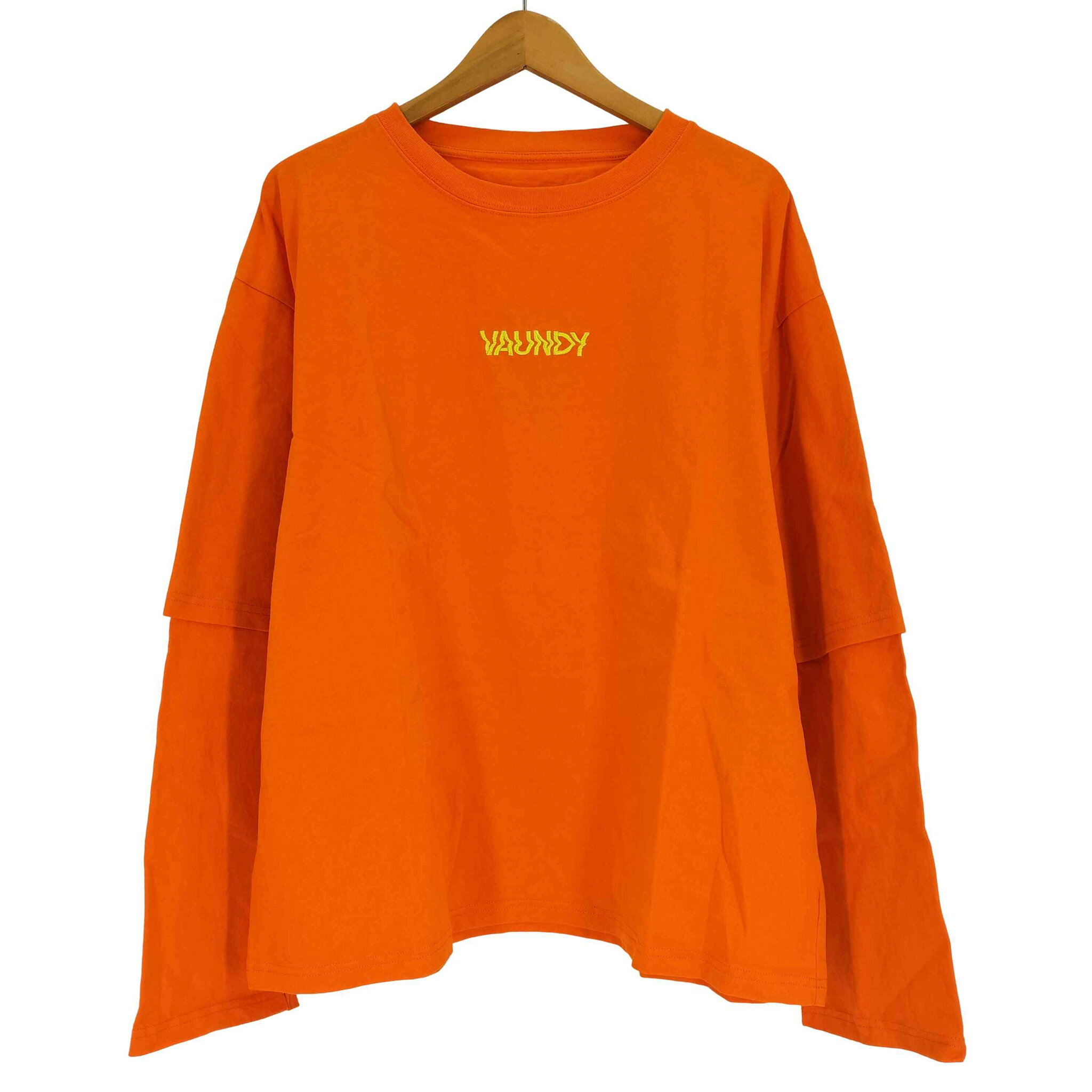 【中古】ユーズドフルギ USED古着 Logo Layered T-shirt 2nd ALBUM アーティスト レイヤード L/S Tシャツ メンズ JPN:XL