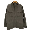 【中古】エディーバウアー Eddie Bauer 4P スタンドカラー ミリタリージャケット メンズ import：XL