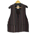 【中古】ナスングワム Nasngwam PUEBLO VEST メンズ FREE