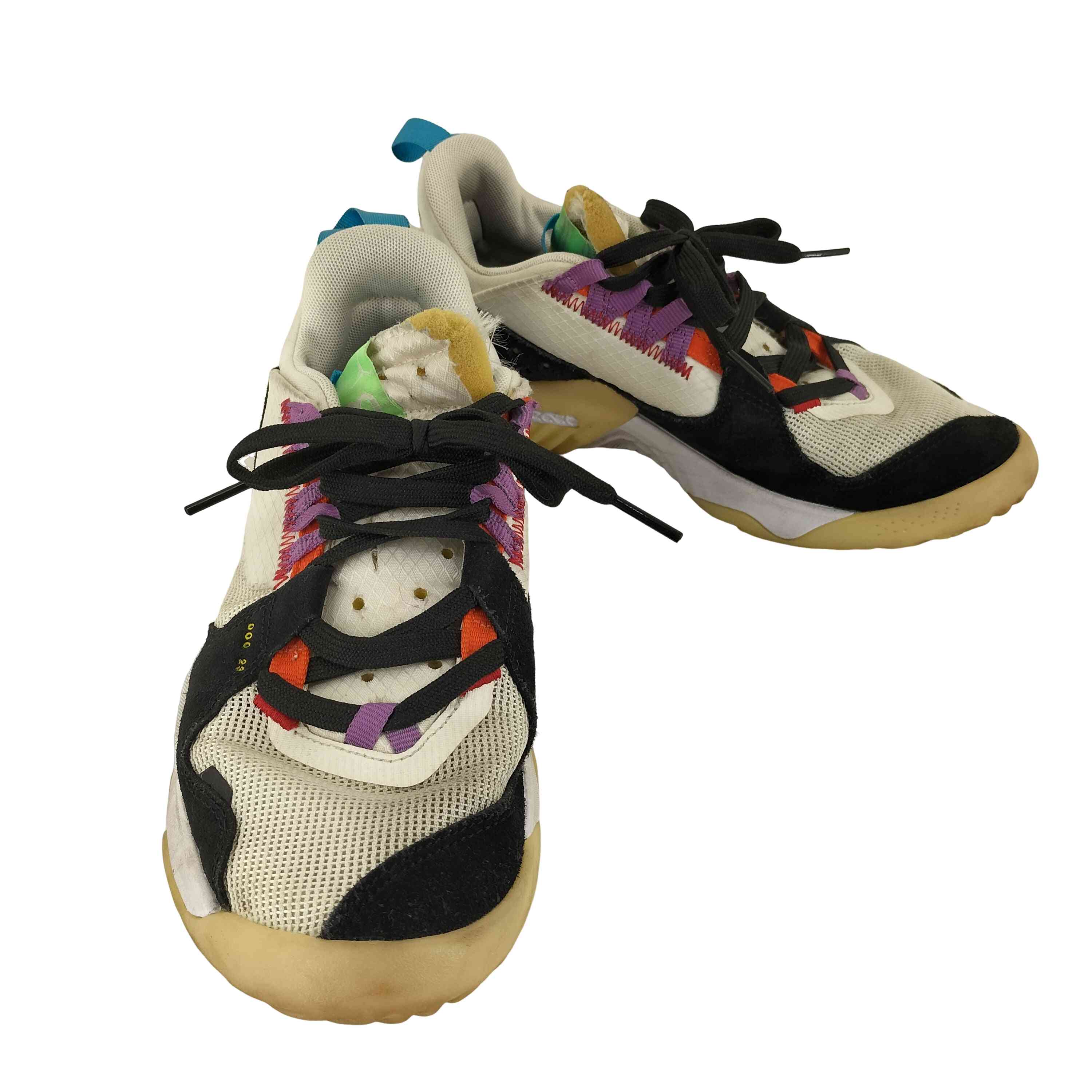 【中古】ジョーダンブランド JORDAN BRAND WMNS JORDAN DELTA SAIL/OPTIローカットスニーカー レディース JPN：23.5