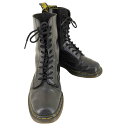 【中古】ドクターマーチン Dr.Martens 1490 10 ホール ブーツ メンズ UK:7