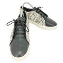 【中古】コールハーン COLE HAAN グランドプロ パイソン柄 スニーカー レディース 6 1/2B