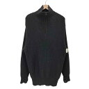 【中古】ジャーマンアーミー GERMAN ARMY MFH ドイツ軍 ハーフジップ ハイネックニット サムホール メンズ 表記無
