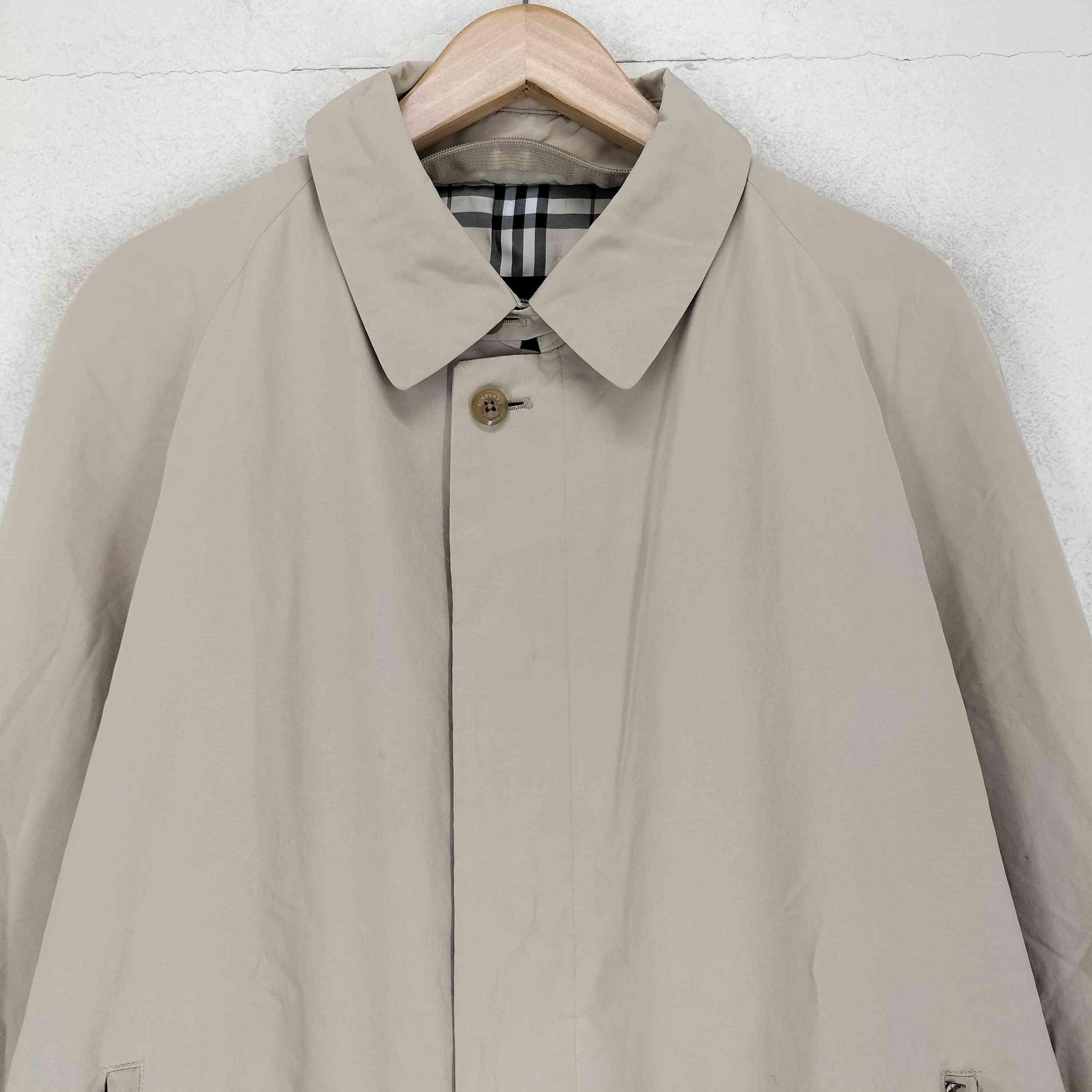 中古 バーバリーロンドン BURBERRY LONDON 裏地ノバチェック 比翼ステンカラーハーフコート メンズ JPN：M bazzstore-12287736 BAZZSTORE ブランド古着バズストア サンプル画像3