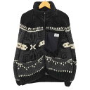 【中古】エレファントトライバルファブリックス ELEPHANT TRIBAL FABRICS 23AW HYBRID COWICHAN BLOUSON メンズ ...