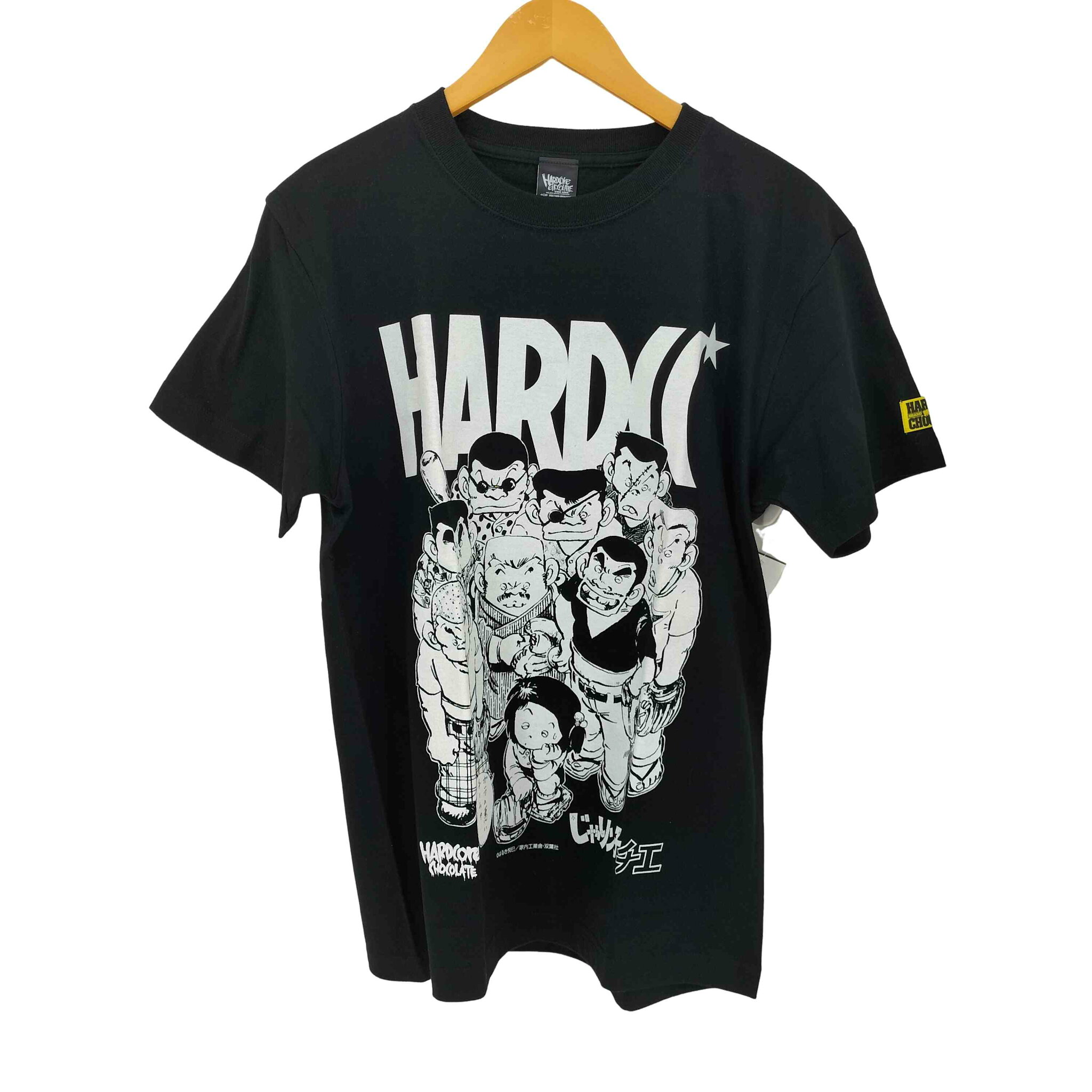 【中古】ハードコアチョコレート HARDCORE CHOCOLATE 漫画プリント S/S Tシャツ メンズ JPN:M