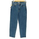 【中古】ユーズドフルギ USED古着 {{SOFTHYPHEN}} TAPERED SLIM FIT JEANS レディース 26