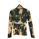 【中古】アクネストゥディオズ ACNE STUDIOS 総柄 バックジップ タートルネック カットソー レディース XXS