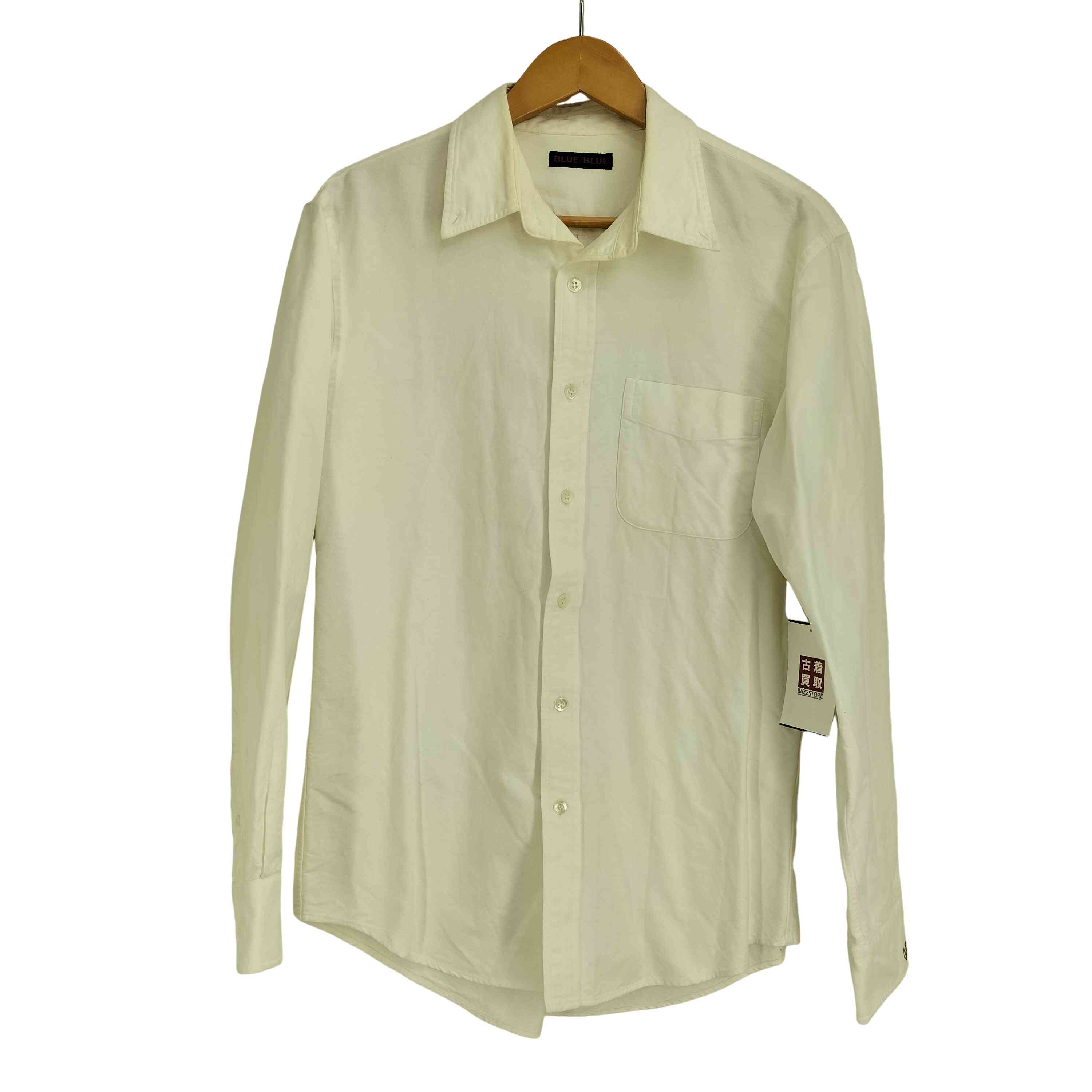 【中古】ブルーブルー BLUE BLUE コットン L/S シャツ メンズ JPN:2