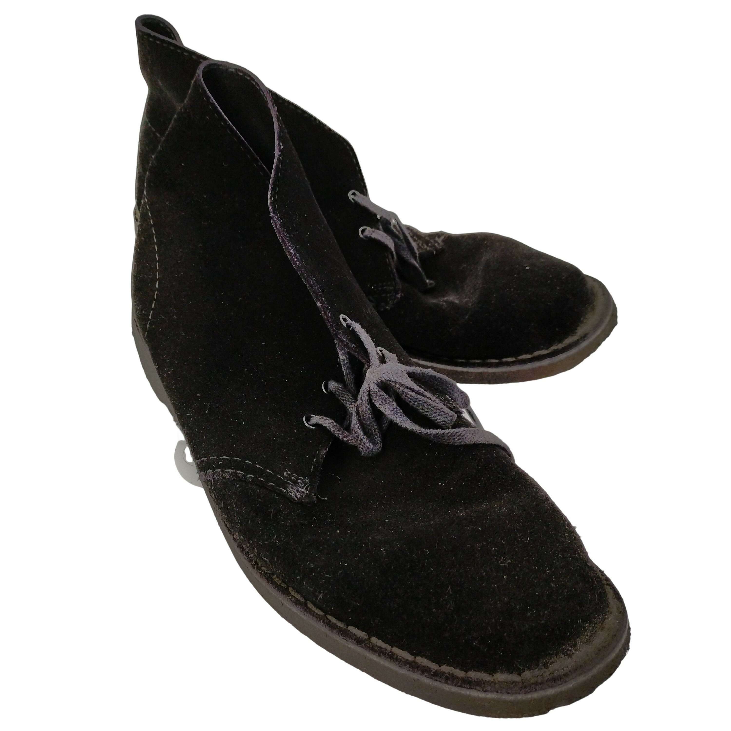 【中古】クラークス Clarks 英国 イングランド製 ワラビー チャッカブーツ メンズ US：7