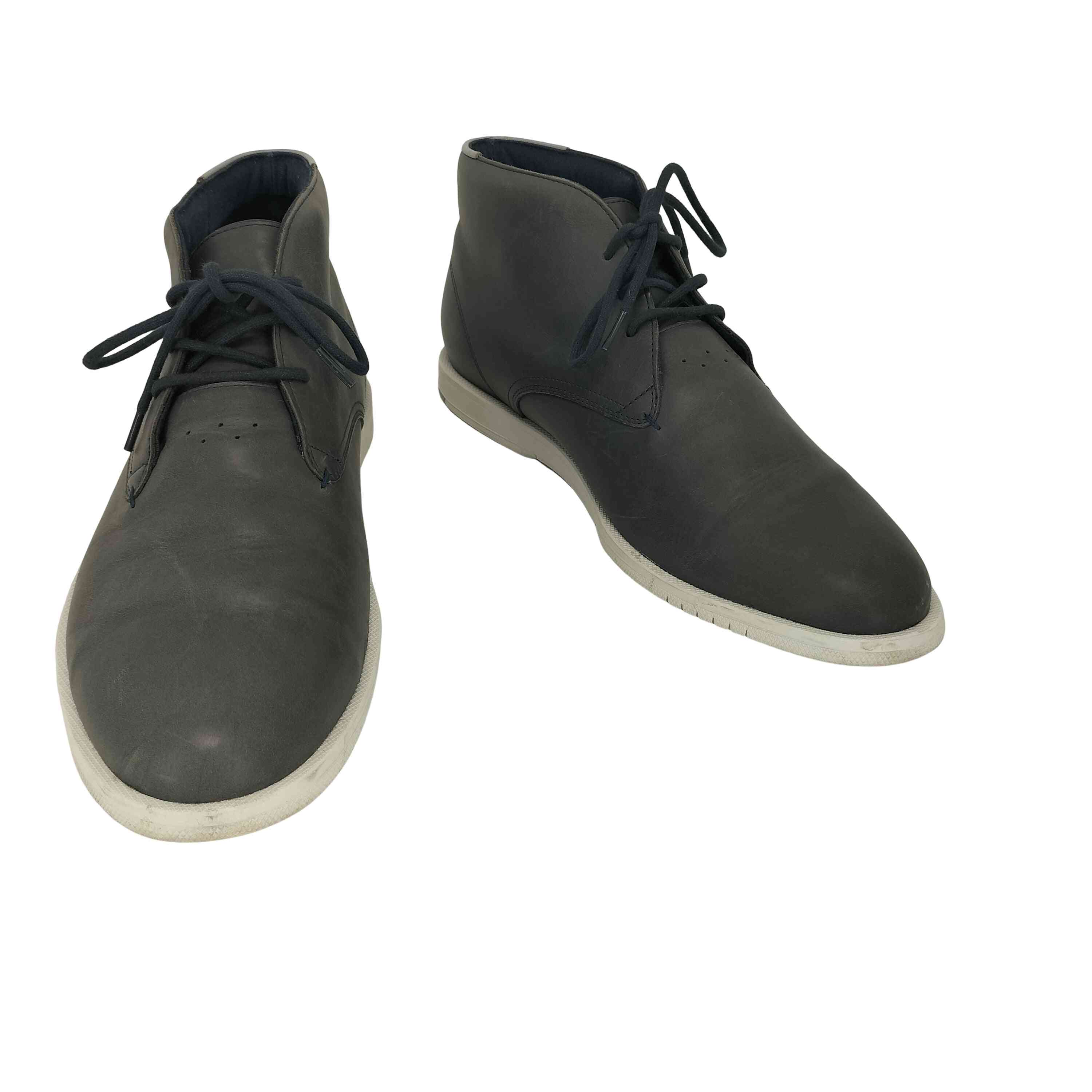 【中古】ラコステ LACOSTE チャッカブーツ メンズ UK:8