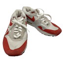 yÁziCL NIKE AIR MAX 1 OG WHITE/UNIVERSITY RED-NEUTRAL GREY-BLACK Y JPNF26.5