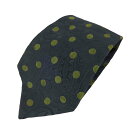 【中古】ランバン パリ LANVIN PARIS ドット ペイズリー ネクタイ メンズ 表記無