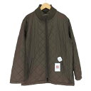 【中古】ハッシュパピーズ HUSH PUPPIES リブ切替キルティングジャケット メンズ 2L