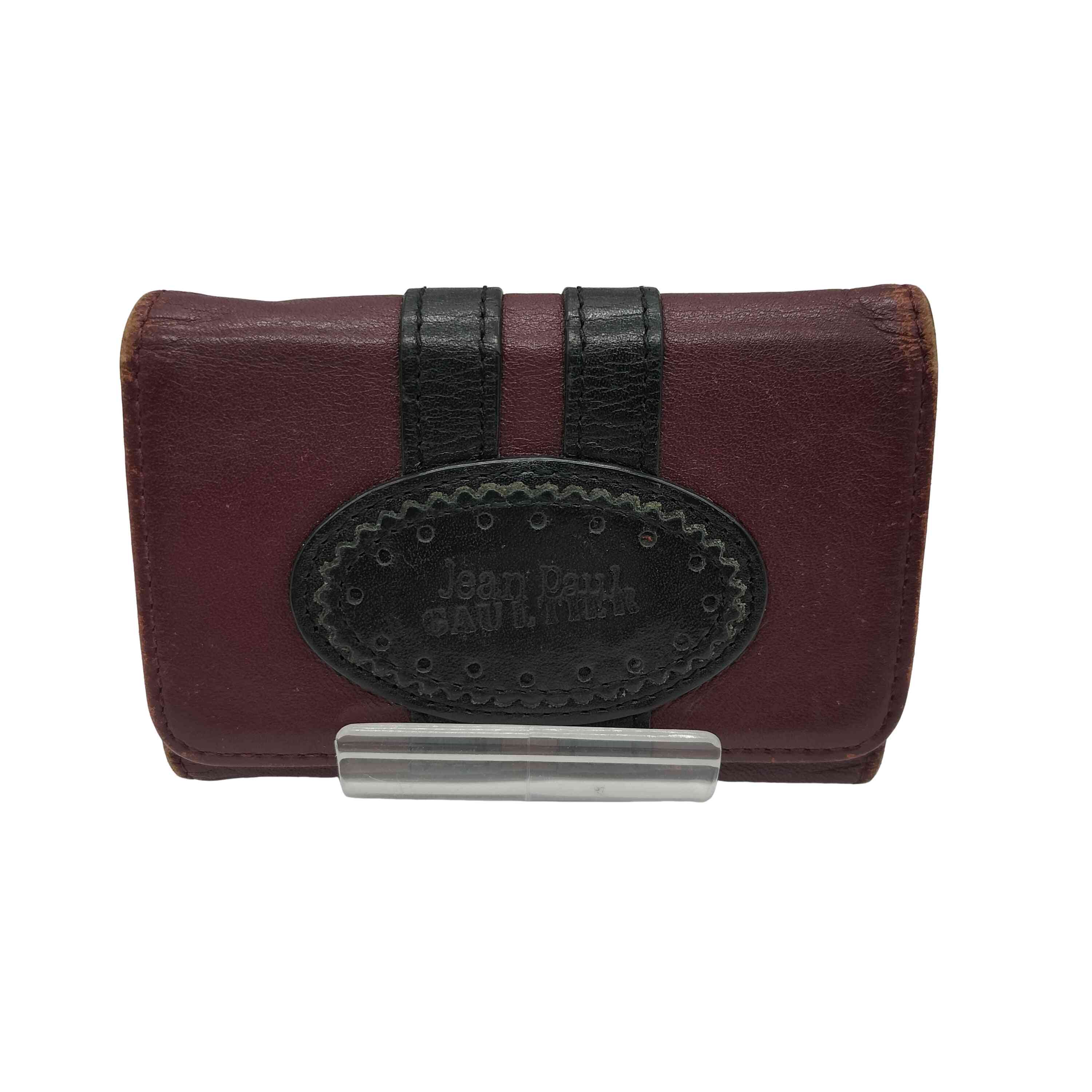 【中古】ジャンポールゴルチエ Jean Paul GAULTIER ロゴ レザー キーケース メンズ 表記無