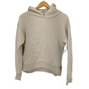 【中古】グラムガーゼベーシックライン (g) Gauze Basic Line サイドジップ プルオ−バーパーカー レディース 表記無