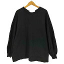 【中古】カロリナグレイサー CAROLINA GLASER 21SS バック オープン スウェット レディース 表記無