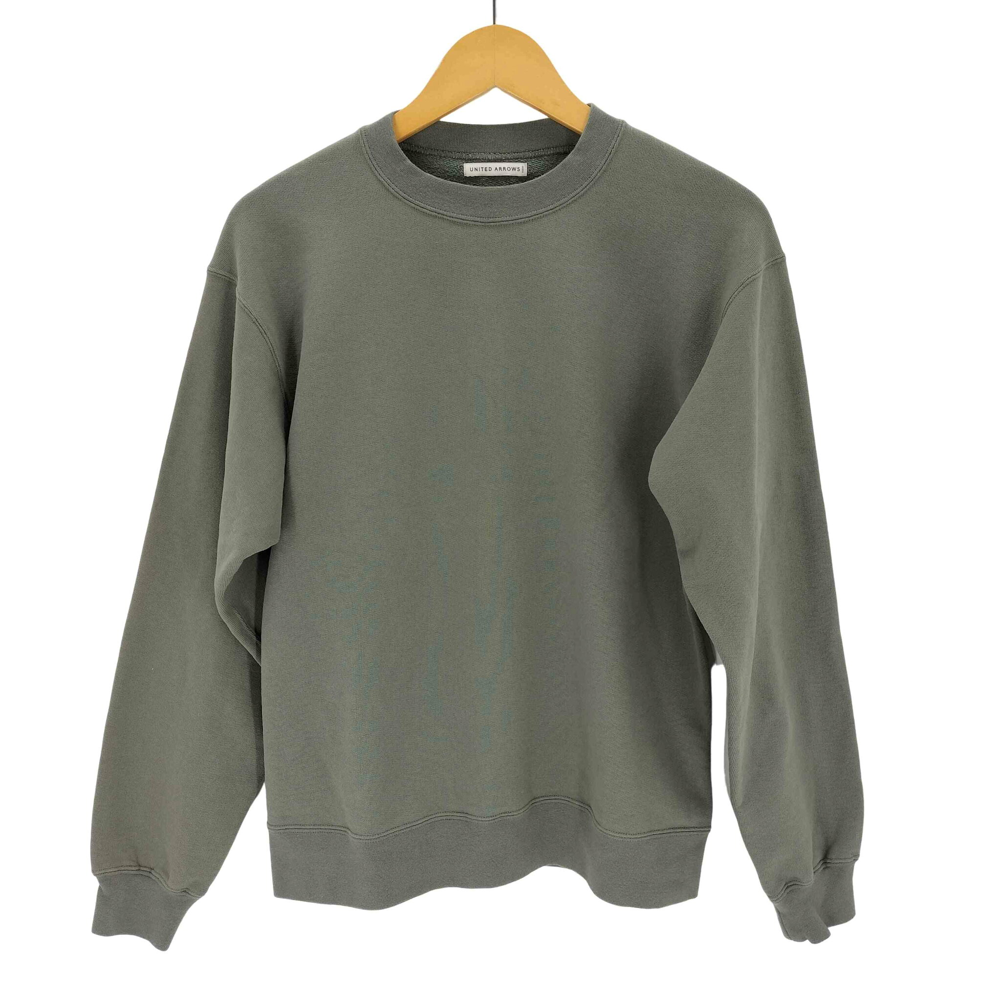 【中古】ユナイテッドアローズ UNITED ARROWS サローズ オーガニックコットン クルーネック ロングスリーブTシャツ メンズ JPN:S