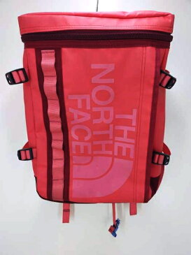 THE NORTH FACE ザノースフェイス バックパック レディース - ピンク系 × 赤系 ヒューズボックスキッズ【中古】【ブランド古着バズストアBAZZSTORE】【051021】