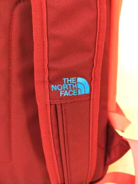 THE NORTH FACE ザノースフェイス バックパック レディース - ピンク系 × 赤系 ヒューズボックスキッズ【中古】【ブランド古着バズストアBAZZSTORE】【051021】